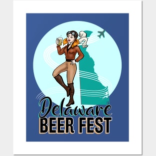 Delaware Beer Fest Logo Posters and Art